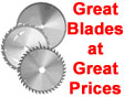 Great Saw Blades at Great Prices!